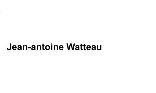 Jean-antoine Watteau