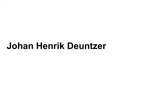 Johan Henrik Deuntzer