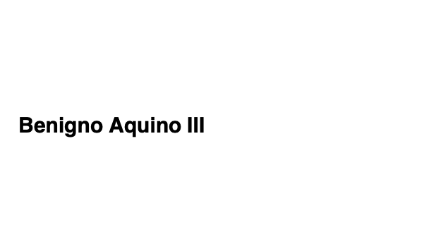 Benigno Aquino III