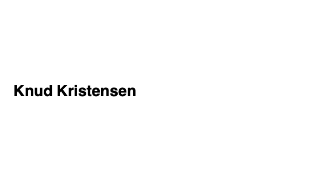 Knud Kristensen