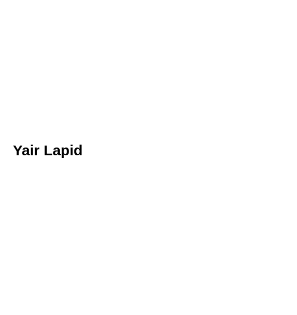 Yair Lapid